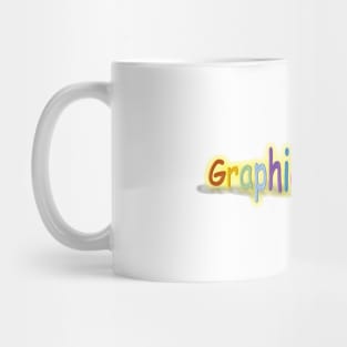 Graphic Designer joke tee Mug